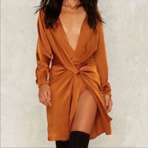 Nasty gal knot dress